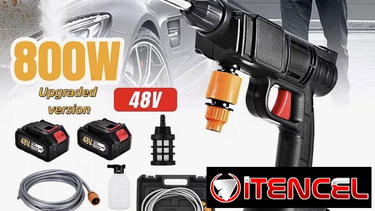 PISTOLA DE AGUA CON 2 BATERÍAS Y ACCESORIOS!