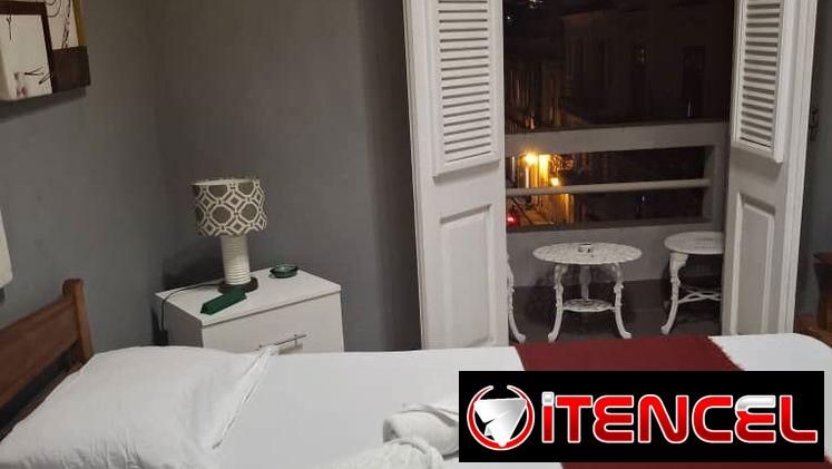 🛋️🛏️ Apartamento privado en Habana Vieja – 3 habitaciones con baño privado REF 1333