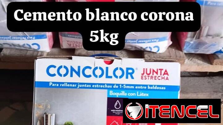 Cemnto blanco de 5 kg maxima a calidad importado