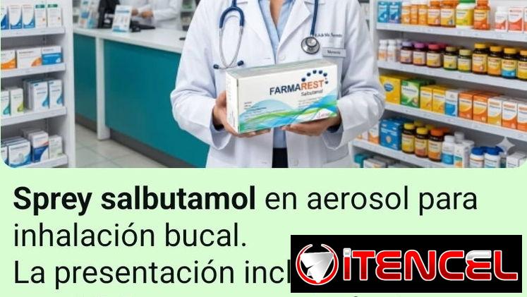 Spray desalbutamol