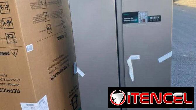 Refrigerador Side by Side Hisense 15.6 pies Congelación Seca precio Precio $840 USD Transporte incluido