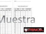 Tarjetas de Estiba, De Firma, Perpetuo de Almacén  ✨ Aceptamos pago por transferencia 💳