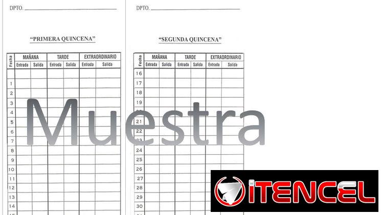 Tarjetas de Estiba, De Firma, Perpetuo de Almacén  ✨ Aceptamos pago por transferencia 💳