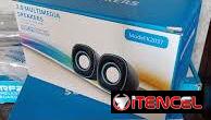 ltavoces portátiles para ordenador K2037, 2 unidades, alimentación USB 52815418