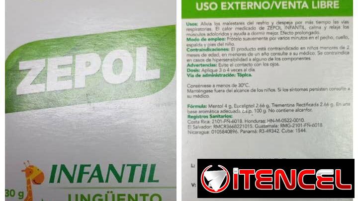 Manzatin – Polyvisol – Ballena azul – Zepol para niños y bebés