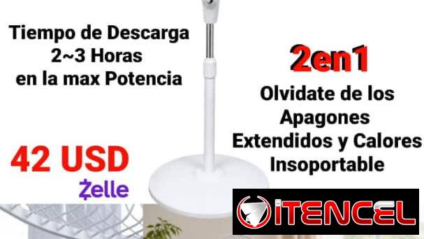 Ventilador Recargable 18″  Domicilio Incluido