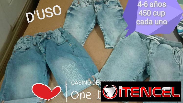 Shorts y trusitas excelente estado para varoncito de 6 meses a 6 años