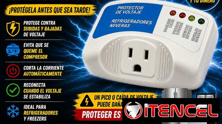 PROTECTOR DE VOLTAJE PARA REFRIGERADOR, PROTECTORES DE CORRIENTE