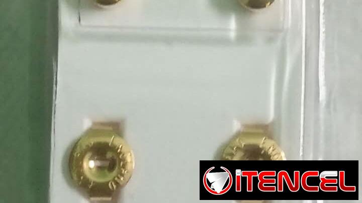 Aretes Antialérgicos exclusivos también se colocan con pistola de perforación