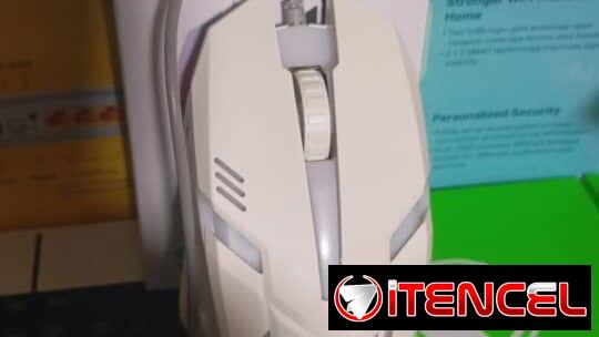 Mouse RGB blanco