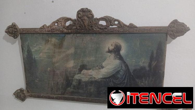 Cuadro antiguo para restaurar
