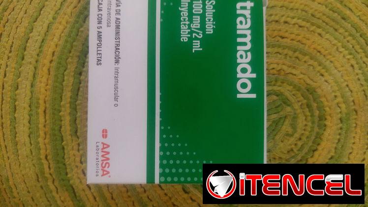 Tramadol inyectable 5 ampolletas