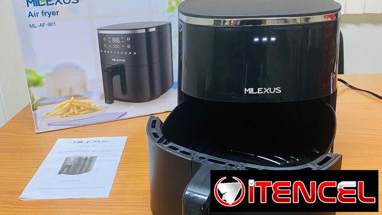 🌯 60💲🌯 FREIDORA DE AIRE MILEXUS 4.2 LITROS. MENSAJERÍA CON FACTURA Y GARANTÍA. TLF 54833699