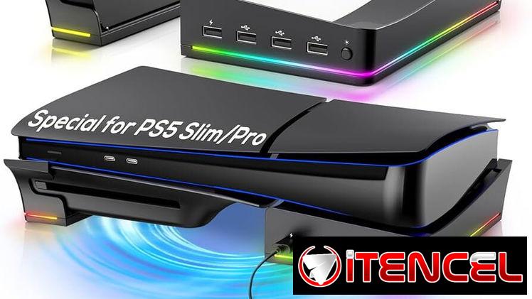 base horizontal para ps5 slim  nueva