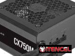 Fuente de alimentación semimodular CORSAIR CX-M CX750M de 750 W, formato ATX, con certificación 80 PLUS BRONZE. 52815418