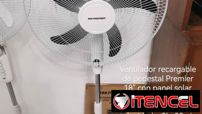 Ventilador recargable