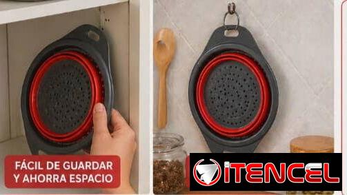 Colador de silicona