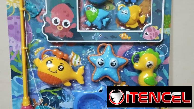 🐟🐠🦀 Set de pesca 🐠🐟🦀