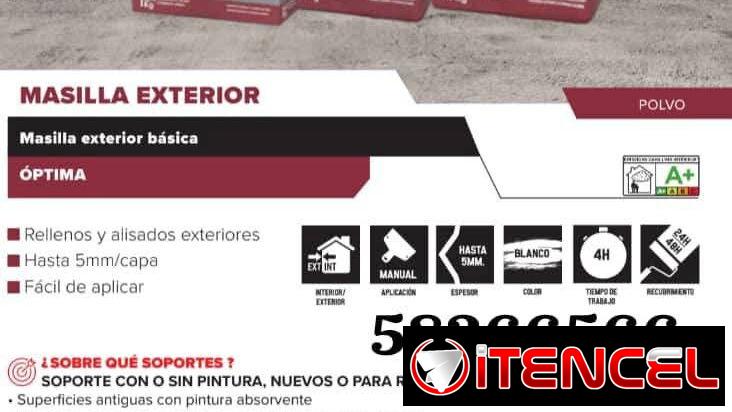 Las mejores masillas para pared y Pladur importadas acabado fino