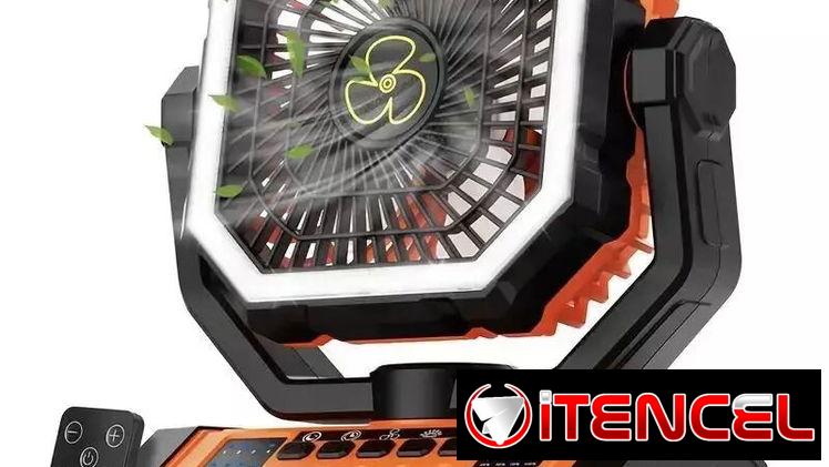 Ventiladores recargables 20000mAh – Potencia Garantizada (Kinetica)