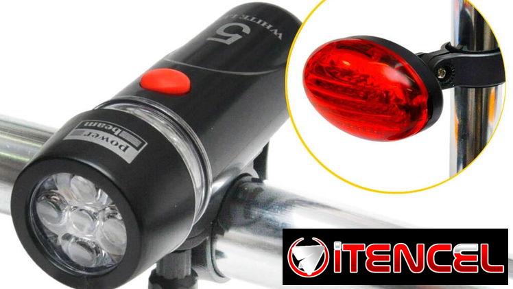Kit de linterna y luz trasera