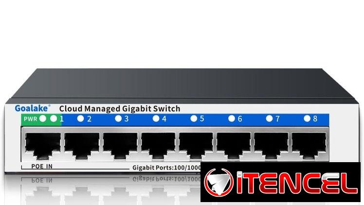 Switch 8 puerto a gb gestionable