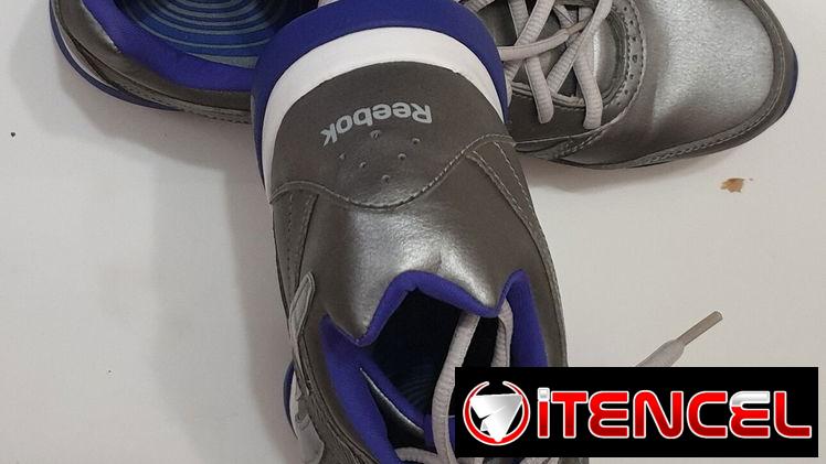 Tenis plateados Reebook