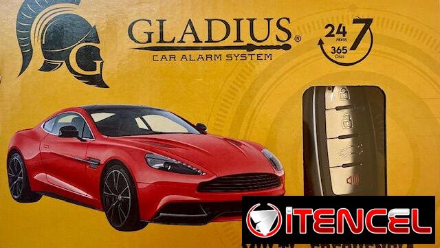 Alarmas para autos marca Gladius New a estrenar con llaveros Anti clonación !!!