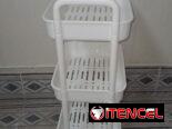 CARRITO ORGANIZADOR BLANCO CON RUEDAS 3 NIVELES* *PRECIO: 15 USD_vpt
