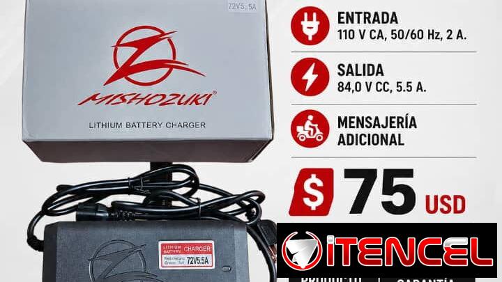 Cargadores Mishosuki Originales Nuevos 72 Volt x 5.5 Amperes Somos de Playa Cubanacán o La Coronela La Lisa