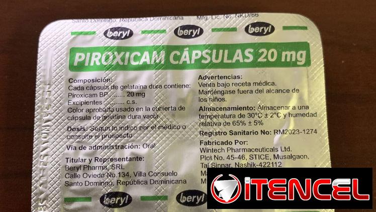 Piroxicam 20 mg