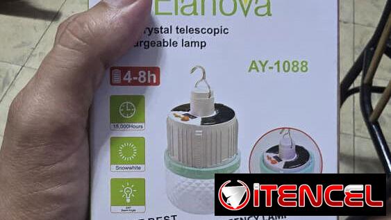 Venta de lámparas recargables por cantidad de 10 en adelante