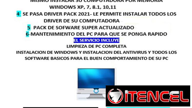 Informático a domicilio tel:50757363
