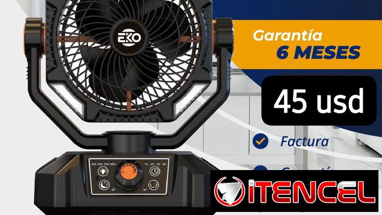 Ventilador recargable de 16mAh