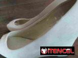Zapatos de Vestir Color Beige marca FootCat. No: 36. De uso