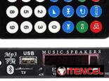 Reproductora MP3 sirve para carro , motos y  equipos de musica tiene para  blutu, memoria usb y tarjetica