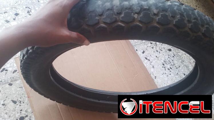 Goma para moto o bicitaxi