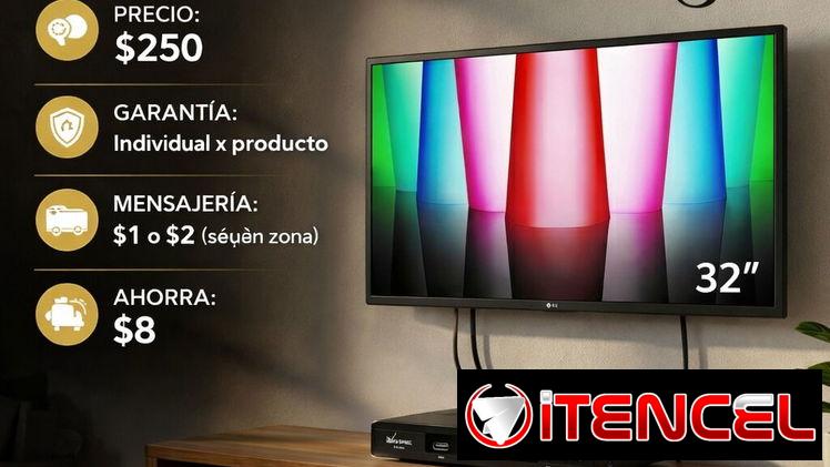 🎁 A VER NOVELAS EN HD🎁 COMBO DE SMART TV LG + CAJITA HD. SERVICIO MENSAJERÍA CON FACTURA Y GARANTÍA. 📲 54833699