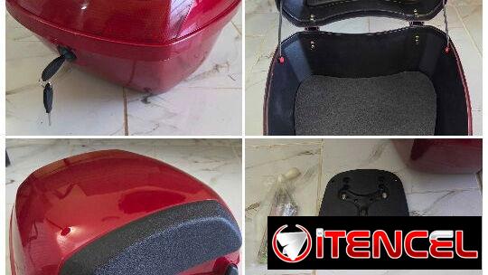 BAUL, MALETERO O MALETA TRASERA DE MOTO, NUEVO OKM