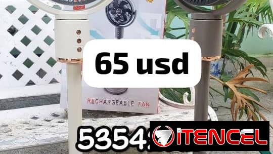 Ventiladores recargables