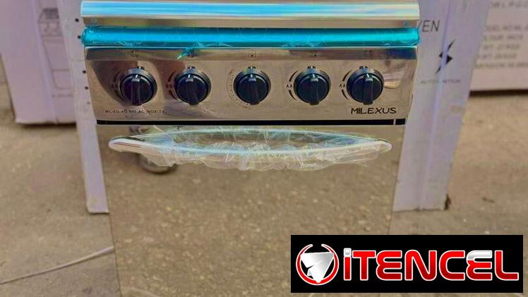 Cocina MILEXUS (Gas) 4 hornillas  con Horno.Factura, Garantía y Domicilio Gratis.Nueva en Caja.