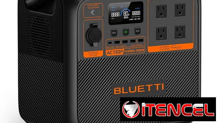 💡BLUETTI💡AC180P 2700/1800W – 1440WH BATERÍA LIFEPO4. MENSAJERÍA CON FACTURA Y GARANTÍA. TL 54833699