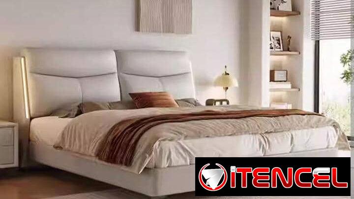 Cama king size de piel el material dimensiones 180×2 nueva en su caja comunícate con Pedro