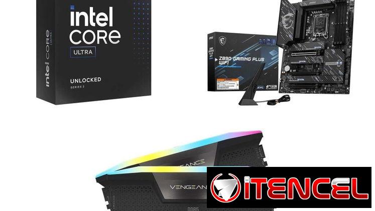 KIT CORE ULTRA 7 265K 🤩 MSI Z890 Gaming Plus Wifi – 32GB RGB RAM ✅ PC KIT OFERTA PC