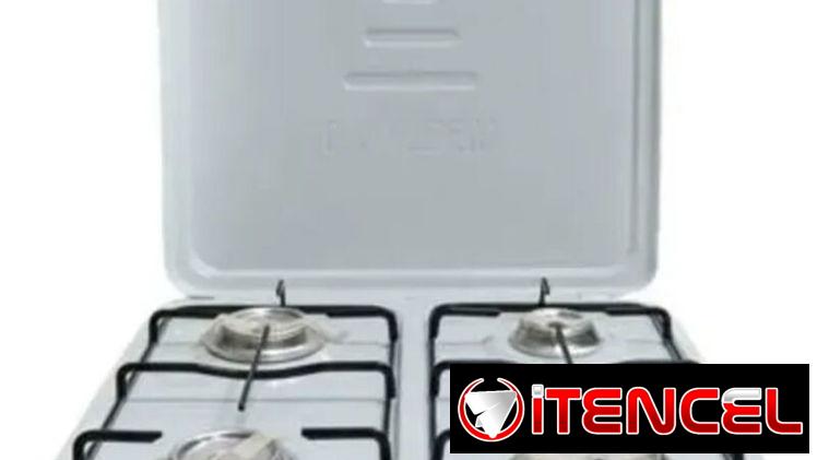 ✅Cocina de gas Daytron de cuatro hornillas40 usd. Fogón de gas cuatro hornillas.
