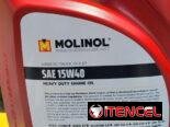 Aceite 15w-40. 5 litros. Motores Diésel. Molinol. Alemán.