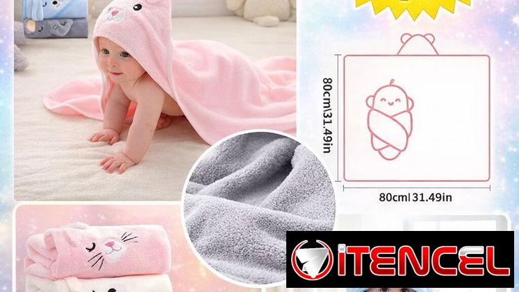 Toallas con gorro para Bebé