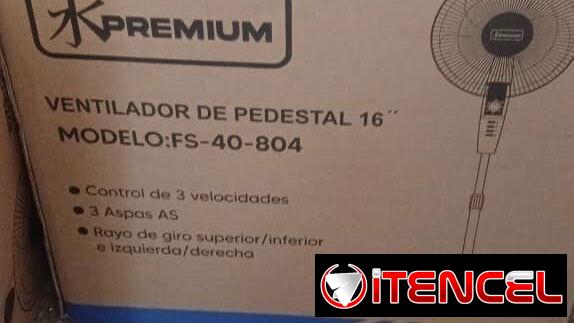 Ventilador de Pie  16 ” mensajería gratis