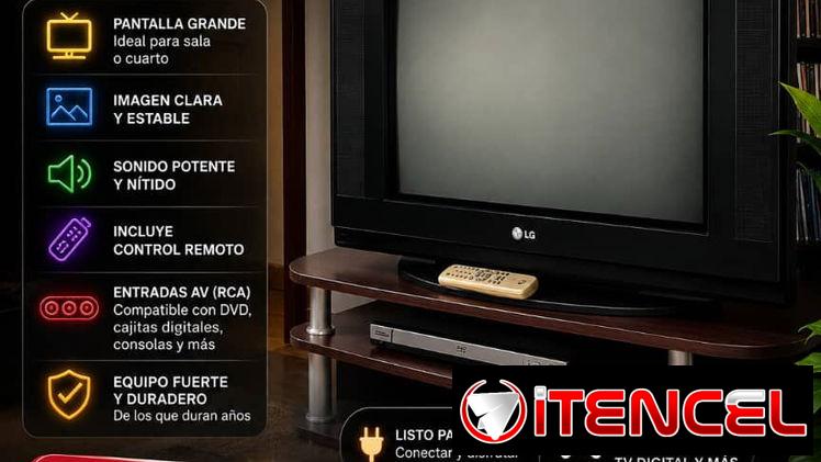 📺🔥 TV LG 29” ORIGINAL – CALIDAD Y POTENCIA 🔥📺