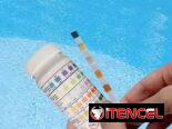 Test de análisis del agua para piscina